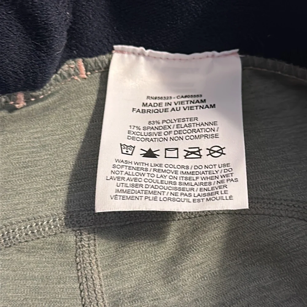 Nike Dri-Fit Pro Full Length Grey and Navy Leggings - Picture 5 of 8